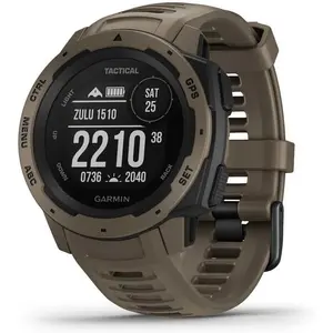 Comparateur de prix : Garmin Instinct Tactical Edition - Montre GPS robuste avec fonctions tactiques - Noire