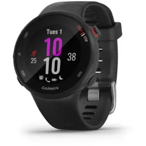 Garmin Forerunner 45S noir et bracelet en silicone noir pas cher