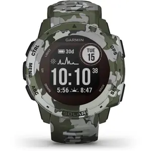 Comparateur de prix : Montre Garmin Instinct Solar 010-02293-06 Lichen Camo