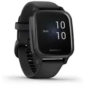 Garmin Venu Sq Music 40 mm noir bracelet silicone noir [Wifi] pas cher