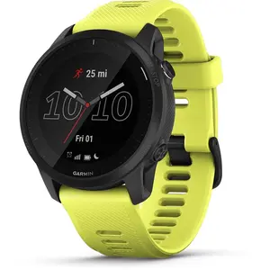 Montre de sport garmin forerunner 945 lte pack triathlon jaune pas cher