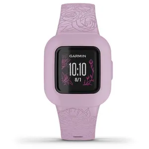 Comparateur de prix : Garmin vívofit jr. 3 - Bracelet connectée pour Enfants, Rose, Âge 6+