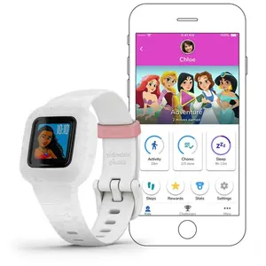 Comparateur de prix : Montre enfant Garmin Vívofit 3 disney princesses Blanc TU 010-02441-12