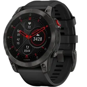 Comparateur de prix : Garmin Epix Sapphire Titane - Montre GPS Black DLC / Bracelet Noir