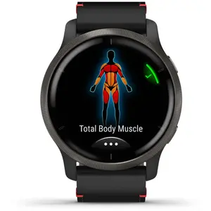 Montre de fitness - Garmin - Venu®2 - Noir - Autonomie 11 jours - 5 ATM pas cher
