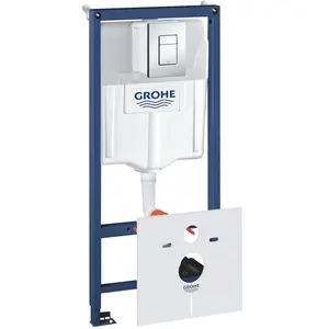 Grohe Pack WC Bâti-support Rapid SL + Plaque de Commande Skate Cosmopo...Vendu parcdiscount
