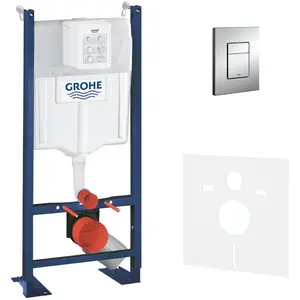 Grohe Pack WC Bâti autoportant Rapid SL avec Plaque Skate Cosmopolitan...Vendu parcdiscount