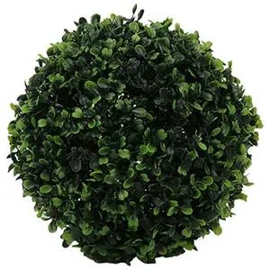 DARE WIN STORE Boule de buis artificiel diamètre 18cm pas cher