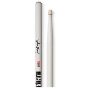 Vic Firth Signature Baguettes, Jojo Mayer, Bout en Bois, Blanc pas cher