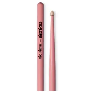 Comparateur de prix : Paire de baguettes Vic Firth KIDSTICKS - spéciale enfant rose
