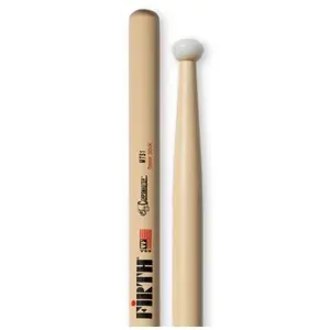Vic Firth PVF MTS1 Baguette pour Multi Tom Marching Corpsmaster Olive en Nylon