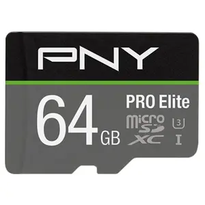 Comparateur de prix : Carte mémoire microSDXC PNY PRO Elite UHS-I U3 Classe 10 64 Go