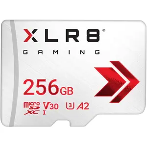 PNY XLR8 256 Go MicroSDXC UHS-I Classe 10 pas cher