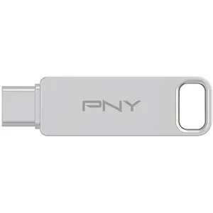Clé OTG - PNY - USB 3.2 - 64GB - Métal argent - USB C & USB A pas cher