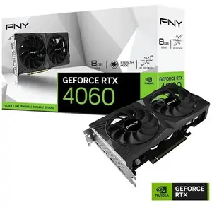 PNY GeForce RTX 4060 VERTO Dual Fan DLSS 3 NVIDIA 8 Go GDDR6Vendu parkaufland