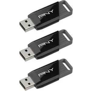 Clé USB - PNY - Attaché X USB 3.2 Gen1 Type A - 128Go (Pack de 3) P-FD... pas cher
