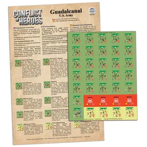 Comparateur de prix : Jeu de société Conflict of Heroes Guadalcanal Army Exp  - Academy Games Jeu de société  - AYG-5107 
