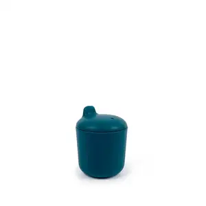 Ekobo - Bambino Silicone Sippy Cup - Blue Abyss pas cher