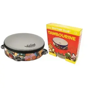 Comparateur de prix : REMO RH-2106-00 - Tambourin Rhythm Club 6 x 1.75 avec 4 paires de cymbalettes