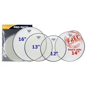 Comparateur de prix : Remo Propack Ambassador Transparentes 12/13/16 + 14 (timbre) Pack de peaux