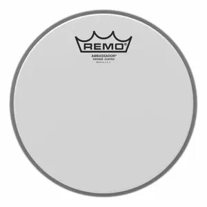 Comparateur de prix : Remo VA-0108-00 Vintage Ambassador Sablee 8 Peaux de tom 08