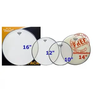 Comparateur de prix : Remo Propack Ambassador Transparente 10/12/16/+14 Amb Pack de peaux