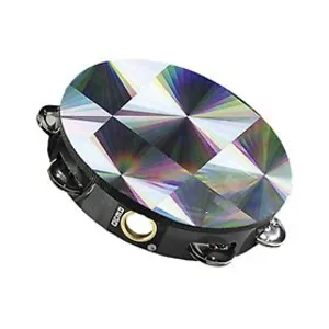 Remo TA-4108-48 - Tambourine radieuse 8, simple rangée de 8 paires de cymbalettesVendu parbax-music