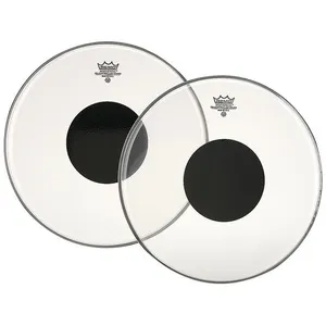 Comparateur de prix : Remo Peau de tom 06'' - CS Controlled Sound transparente rond noir - CS-0306-10