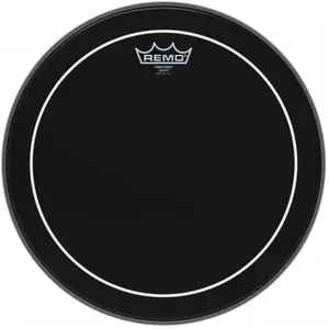 Comparateur de prix : Remo Remo Es-0614-Ps - Peau Ebony Pinstripe 14" Tom/ Caisse Claire
