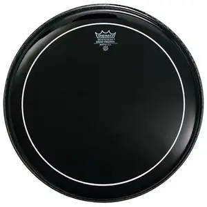 Comparateur de prix : Remo Remo Es-1618-Ps - Peau Ebony Pinstripe 18" Pour Grosse Caisse