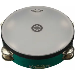 REMO TA-3010-LR - Tambourin Lotus Layne Redmond 2,63 x 10 avec 2 rangées de 5 cymbalettes argentées pas cher