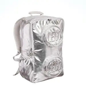 LEGO Autre Sac à dos en forme de brique - Argent métallisé 5010894 pas cher