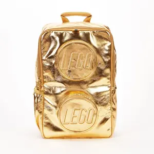 LEGO Autre Sac à dos en forme de brique - Doré métallisé 5008721 pas cher