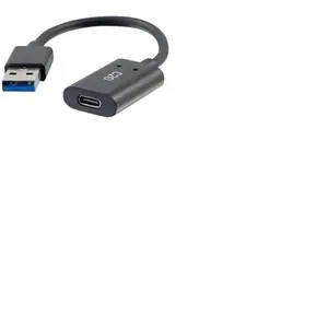 C2G 54428 câble USB 0,15 m USB 3.2 Gen 1 (3.1 Gen 1) Noir