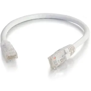 Comparateur de prix : Cables To Go Câble de brassage sans accroc Cat6 550 MHz 2 m Blanc