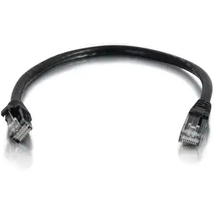 CablesToGo C2G Câble de raccordement réseau Cat6 avec gaine non blindé (UTP) de 1 M - Noir