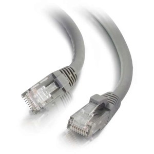 C2G Cordon de raccordement RJ-45 (M) pour RJ-45 (M) 2 m UTP CAT 6a démarré, sans crochet gris pas cher