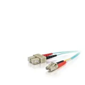 Comparateur de prix : C2G Cbl/2m LC/SC 10Gb LSZH Dplx 50/125 Fbr
