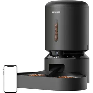 Petlibro Distributeur De Nourriture Type Silo Avec Caméra Et Double Ga... pas cher