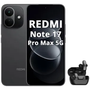 XIAOMI - Redmi Note 17 Pro Max 5G - 8 Go / 512 Go - Noir & Écouteurs B... pas cher