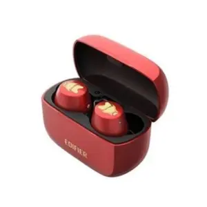 Chronus ecouteurs sans fil tws edifier marvel w3 iron man(rouge) pas cher
