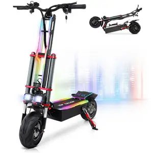 Comparateur de prix : Trottinette électrique Tifgalop K8 6000W 12 pouces 60V 38AH Batterie a...