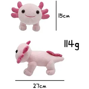 Peluche Axolotl Jouet FONGWAN Animal Aquatique Rose - 24*15cm pas cher