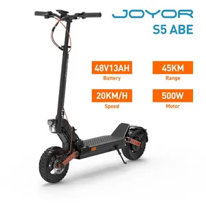 Trottinette électrique-JOYOR S5 (ABE)-pliable,moteur 500W,batterie 48V... pas cher