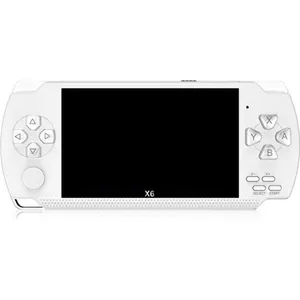 SURENHAP Console de jeu vidéo PSP - Sony - Plus de 10 000 jeux - Haut-parleur et microphone intégrés - Blanc pas cher