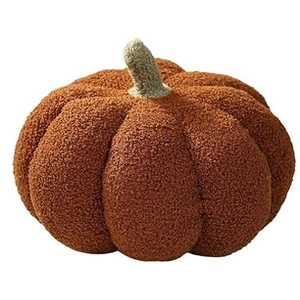 Coussin Citrouille Peluche Halloween FONGWAN Décoration pour Canapé Ma... pas cher