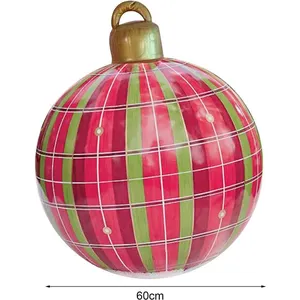 Boule de Noël Gonflable avec Lumières LED et Télécommande FONGWAN 24 p... pas cher