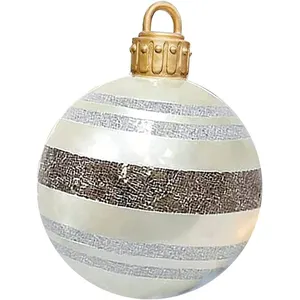 Comparateur de prix : Boule de Noël Gonflable avec Lumières LED et Télécommande FONGWAN 24 p...