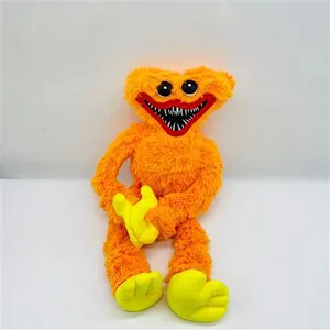 Peluche pour Poppy Playtime Huggy Wuggy Peluche, Jouet Enfant Effrayante Amusante, Jouet Garcon, Cadeau Jouet Fille, Gamer Role, FONGWAN 40cm - Orange pas cher