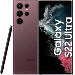 Smartphone - SAMSUNG Galaxy S22 Ultra 256 Go 5G - Rouge - Single SIM U... pas cher